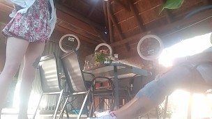 Mutual masturbation with my friend wife outdoor