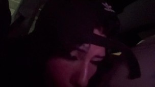 Sucking on his head until he cums in my mouth