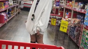 Walking in public with a tail plug