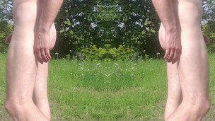 Sunbathing naked 🌝