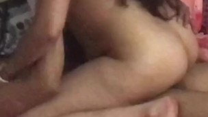 Real newlyweds couple