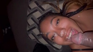 fucking my ass straight to my mouth cum on my face daddy