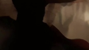 Sad wife cheating on hotel chair