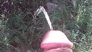 Outdoor pissing