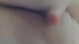 Playing with my tits