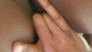 Squirtin in public bathroom pt.1