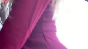 #28 In the Truck After a Wedding – Still Wearing Her Bridesmaid Dress